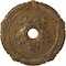 Ekena Millwork Attica with Rose Medallion (Canopies up to 4 1/2"), 26"OD x 3 3/4"ID x 1 1/2"P, Rubbed Bronze CM26ATRZS - alternate 1